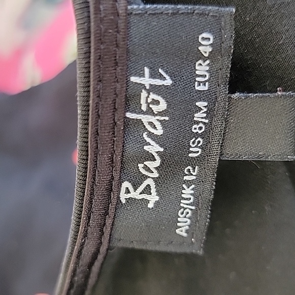 Bardot Black Lace-Up Bodysuit Size M Used Good Condition - Picture 7 of 7